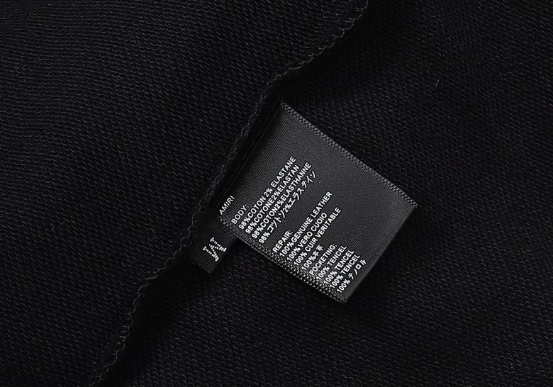 Amiri Arts District Hoodie 'Black' (AMJYHD1026-001）