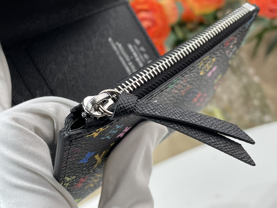 Louis Vuitton x Takashi Murakami Victorine Wallet Monogram "Multicolor"（M14163）