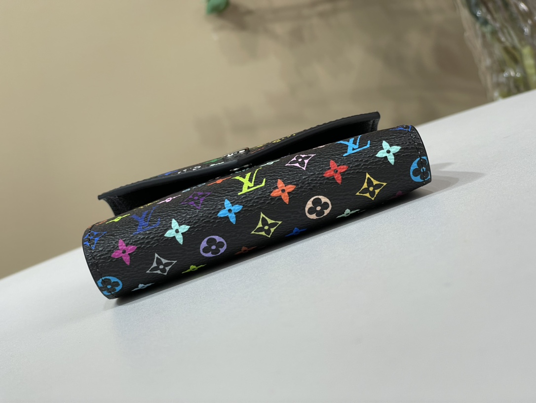 Louis Vuitton x Takashi Murakami Victorine Wallet Monogram "Multicolor"（M14163）