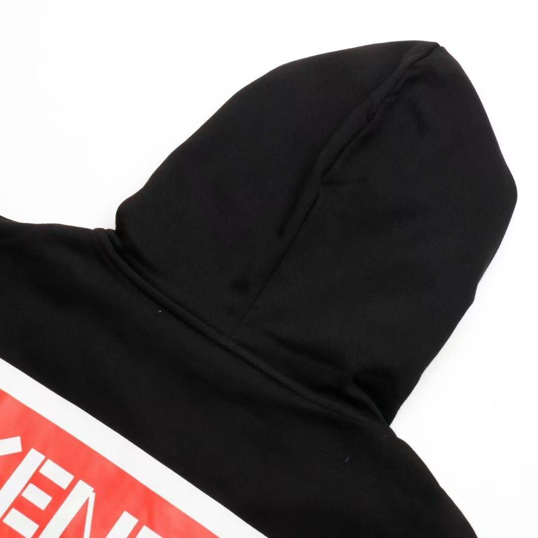 KENZO 23FW LOGO hooded zipper sweatshirt（FD65SW1004ME99J）