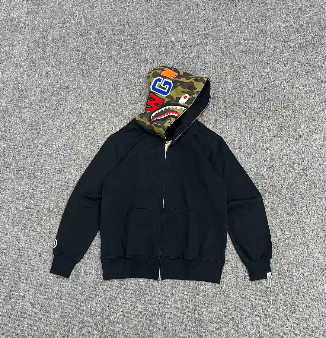 Bape SHARK FULL ZIP HOODIE（0ZXSWM115012L）