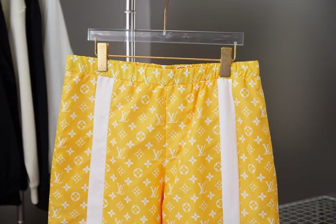 Louis Vuitton  Monogram print technical track pants（1AFWQD）