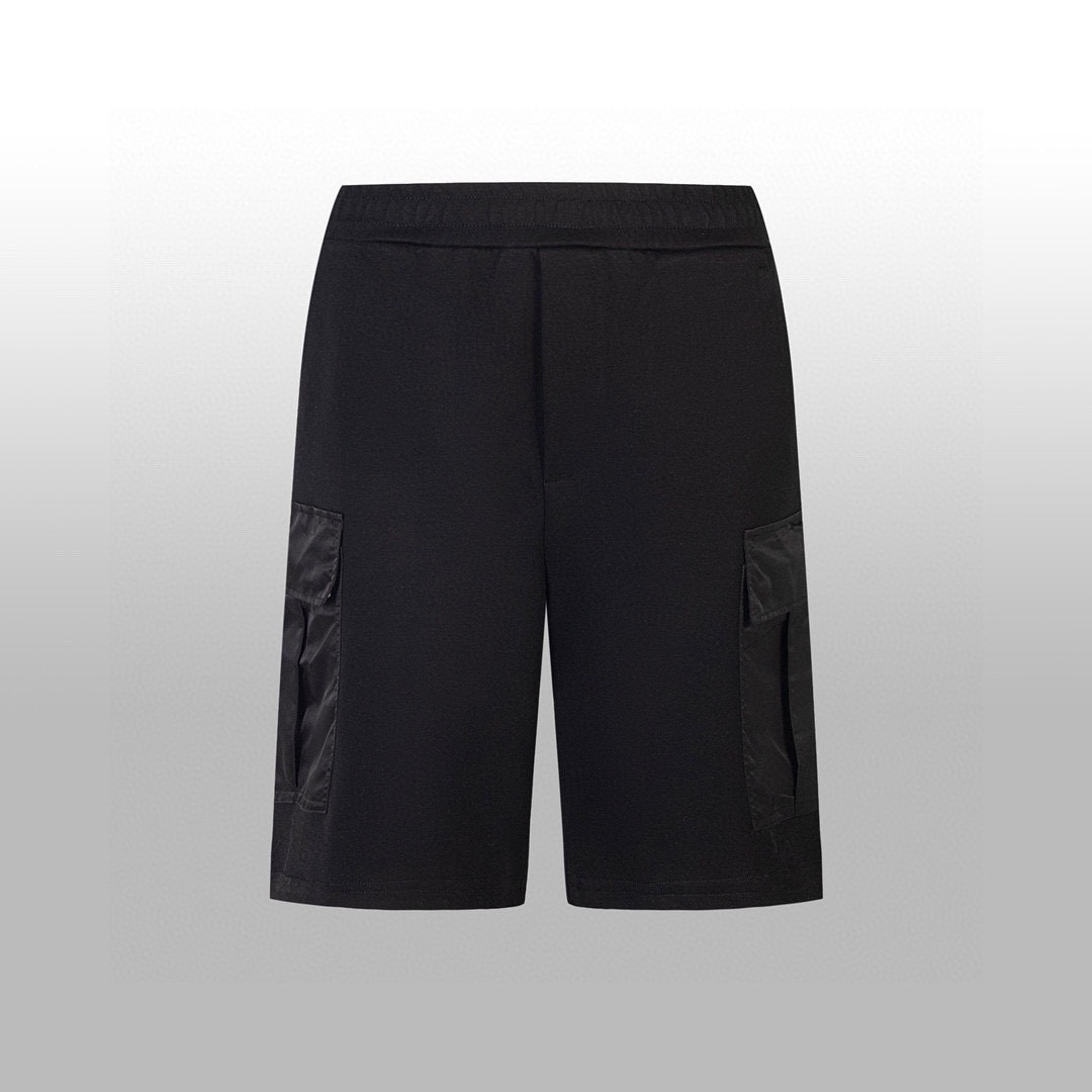 PRADA Triangle-Logo Straight Leg Shorts（UJP229-11JE-F0806-S-OOO）