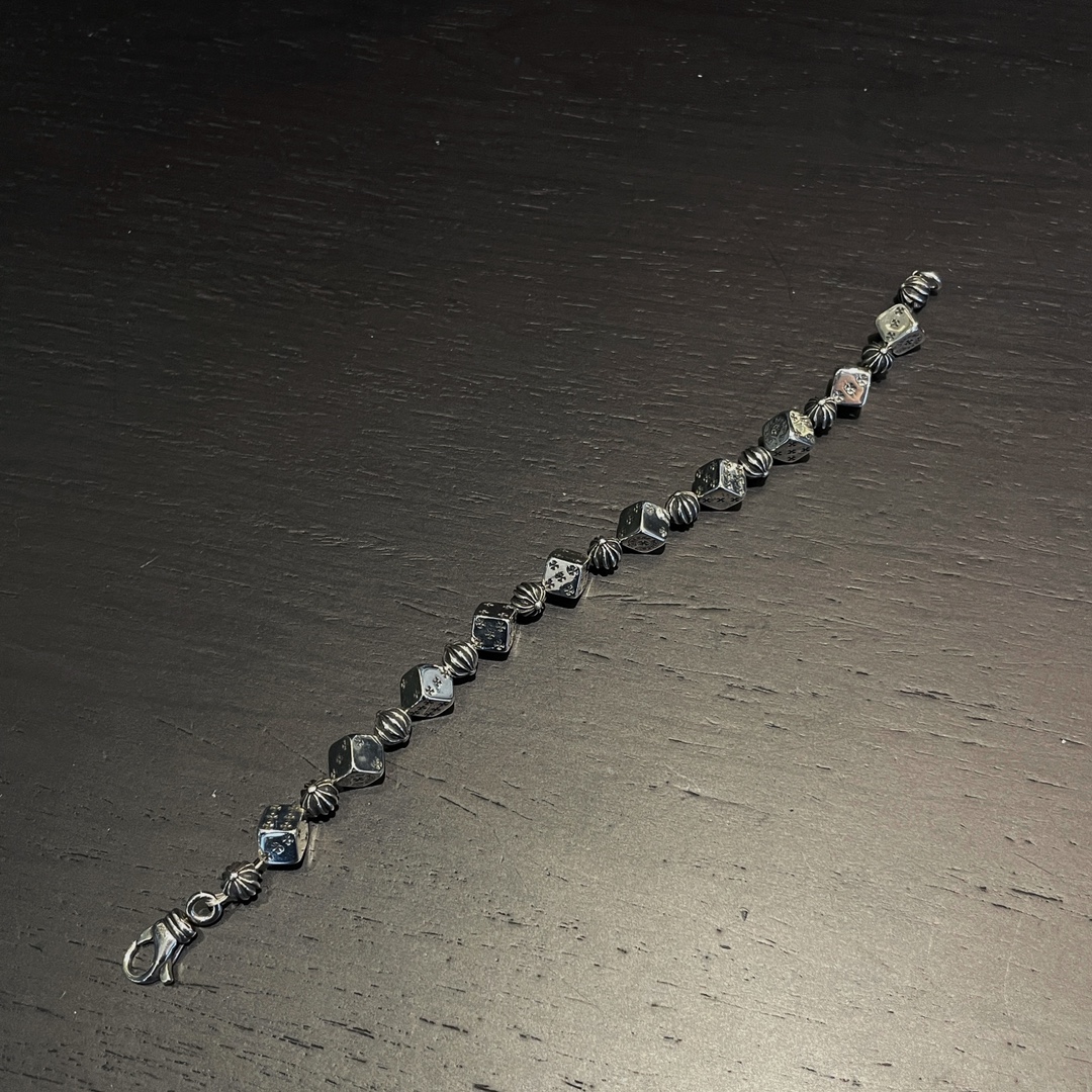 CHROME HEARTS Dice Cross Bracelet（CHROME HEARTS 247）