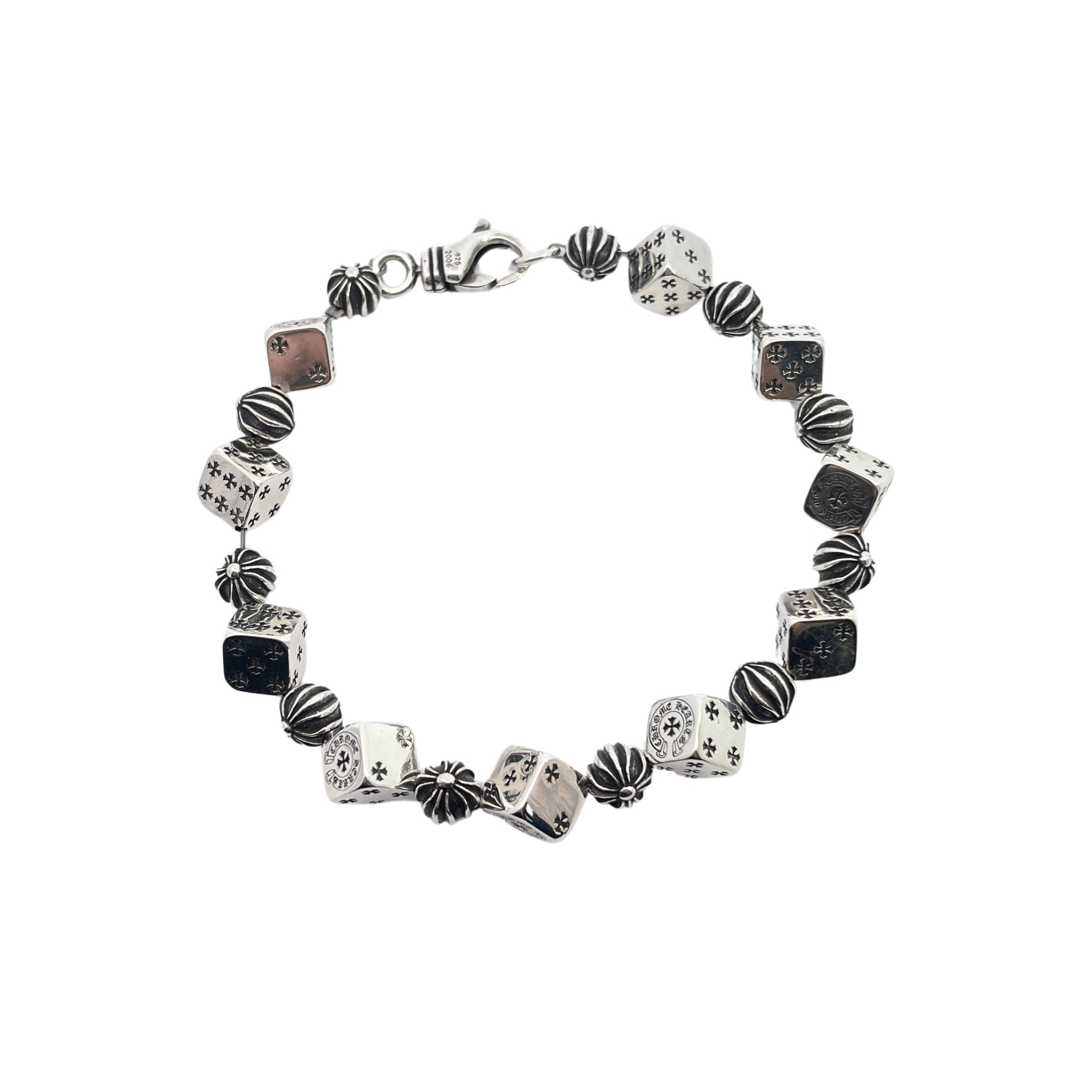 CHROME HEARTS Dice Cross Bracelet（CHROME HEARTS 247）