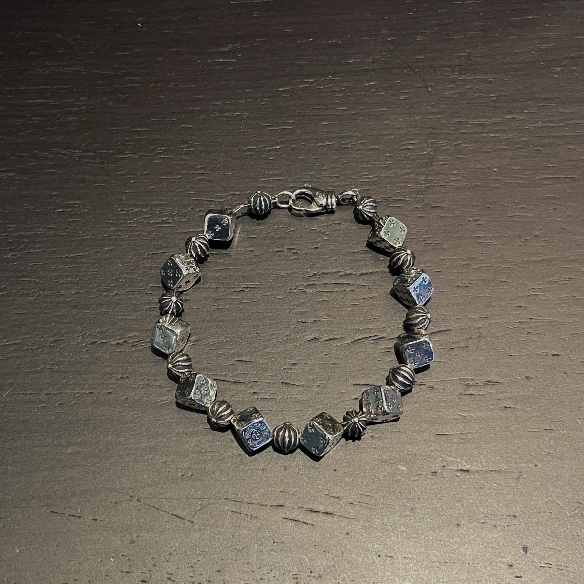 CHROME HEARTS Dice Cross Bracelet（CHROME HEARTS 247）