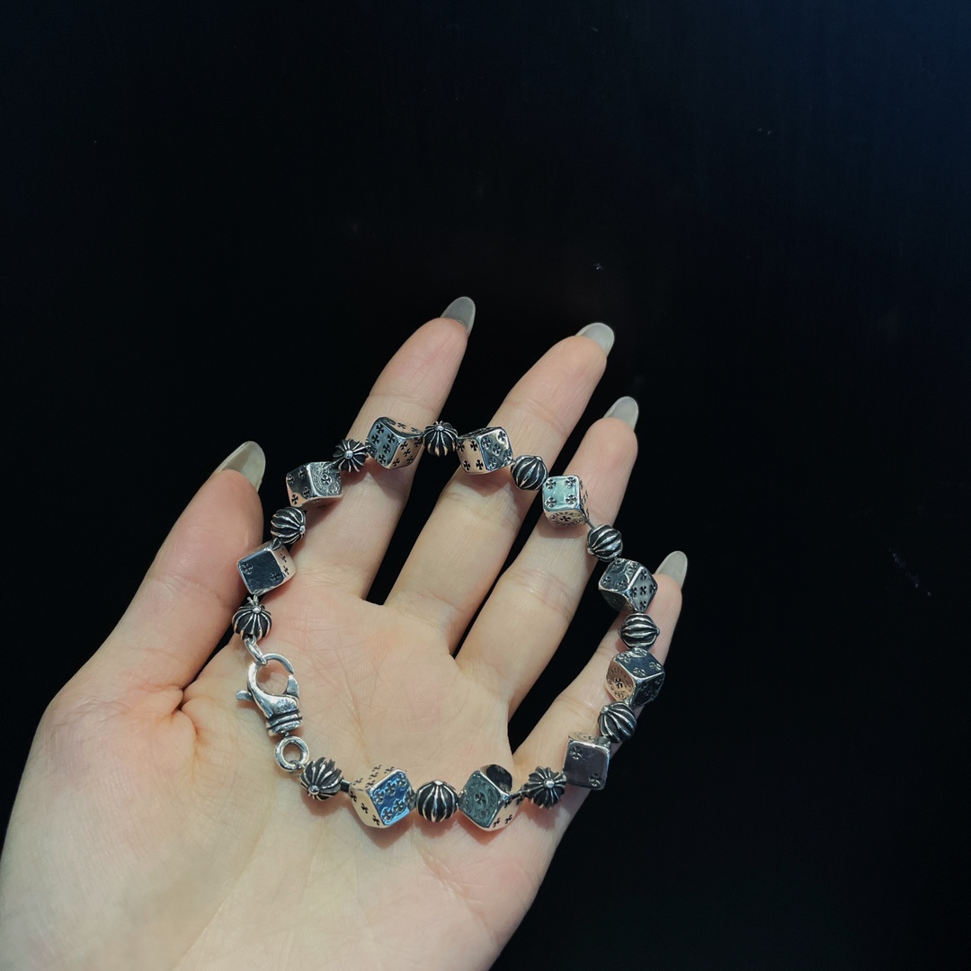 CHROME HEARTS Dice Cross Bracelet（CHROME HEARTS 247）