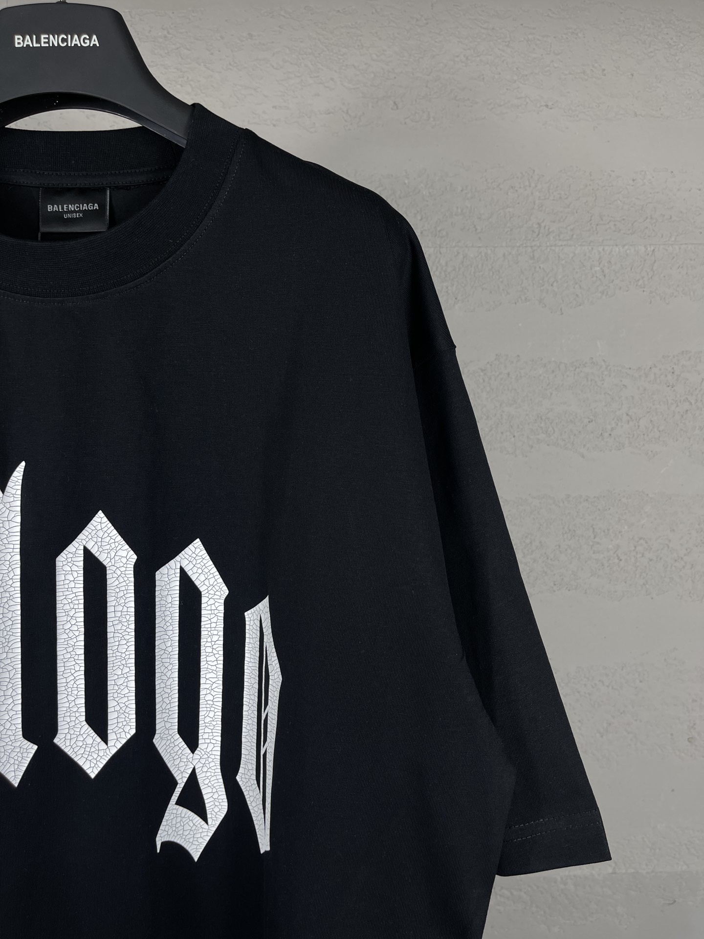 Balenciaga cracked print T-shirt（124731）