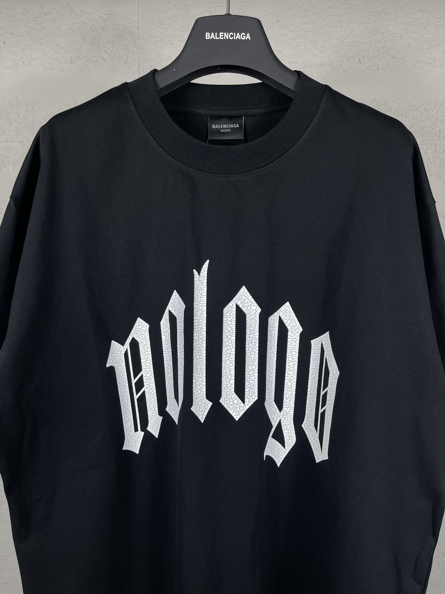 Balenciaga cracked print T-shirt（124731）