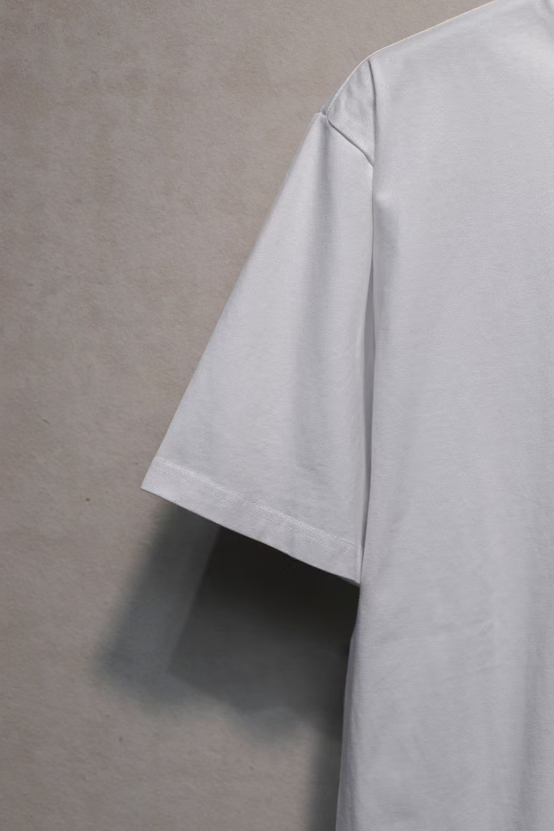 Balenciaga Crew Alphabet Printing Short Sleeve 'White'（620969TIV749040）
