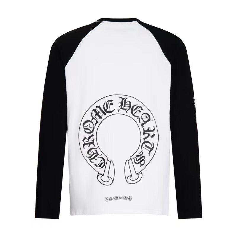 Chrome Hearts HORSESHOE BASEBALL T-SHIRT (CH-22214）