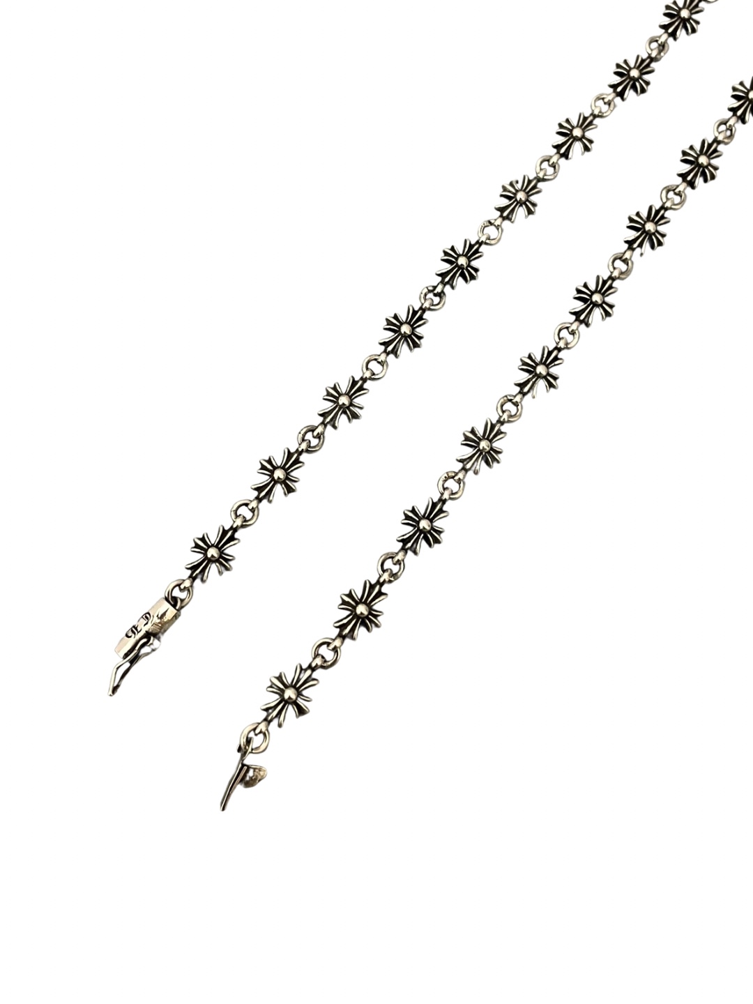 CHROME HEARTS Sterling Silver Cross Necklace（CHROME HEARTS 359）