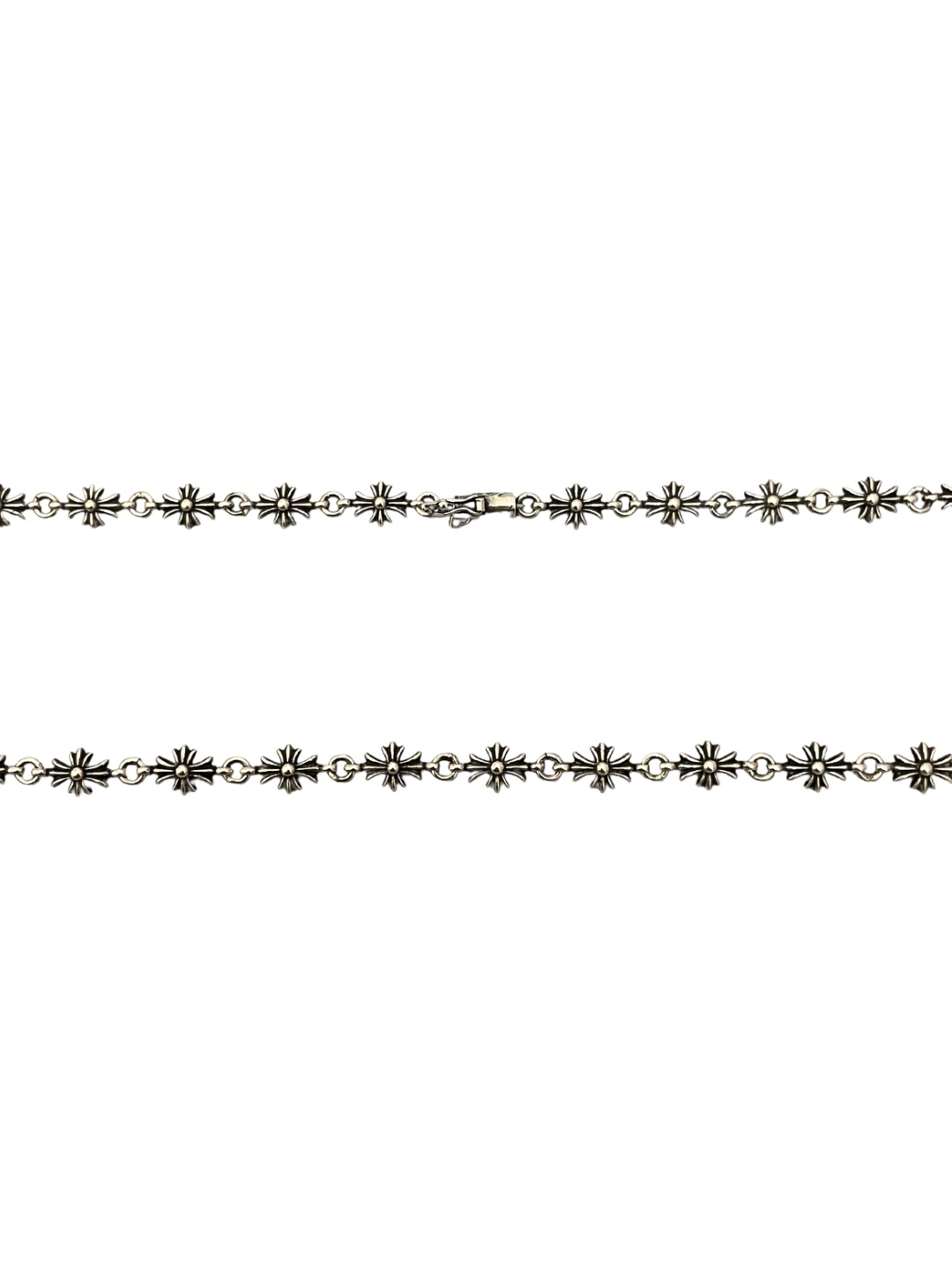 CHROME HEARTS Sterling Silver Cross Necklace（CHROME HEARTS 359）