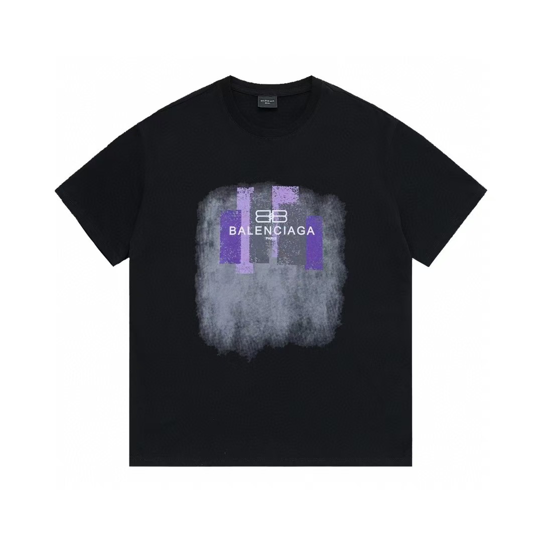 Balenciaga letter print T-shirt（124738）