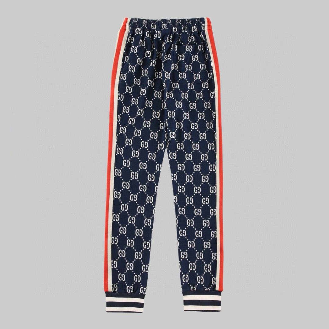 GUCCI GG JACQUARD JOGG PANTS（496920-X9V05-4245）