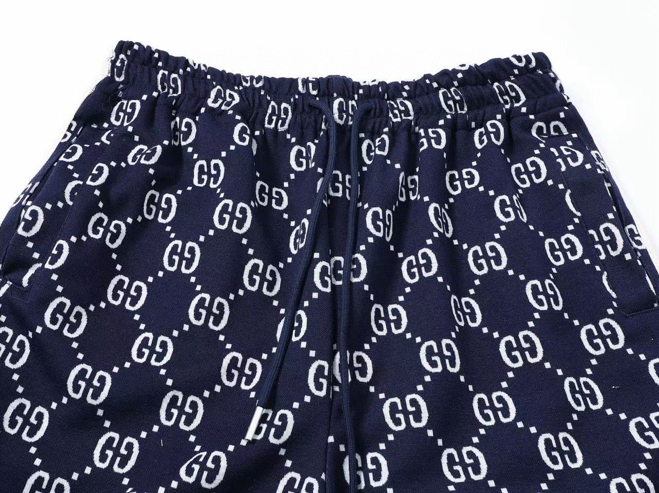 GUCCI GG JACQUARD JOGG PANTS（496920-X9V05-4245）