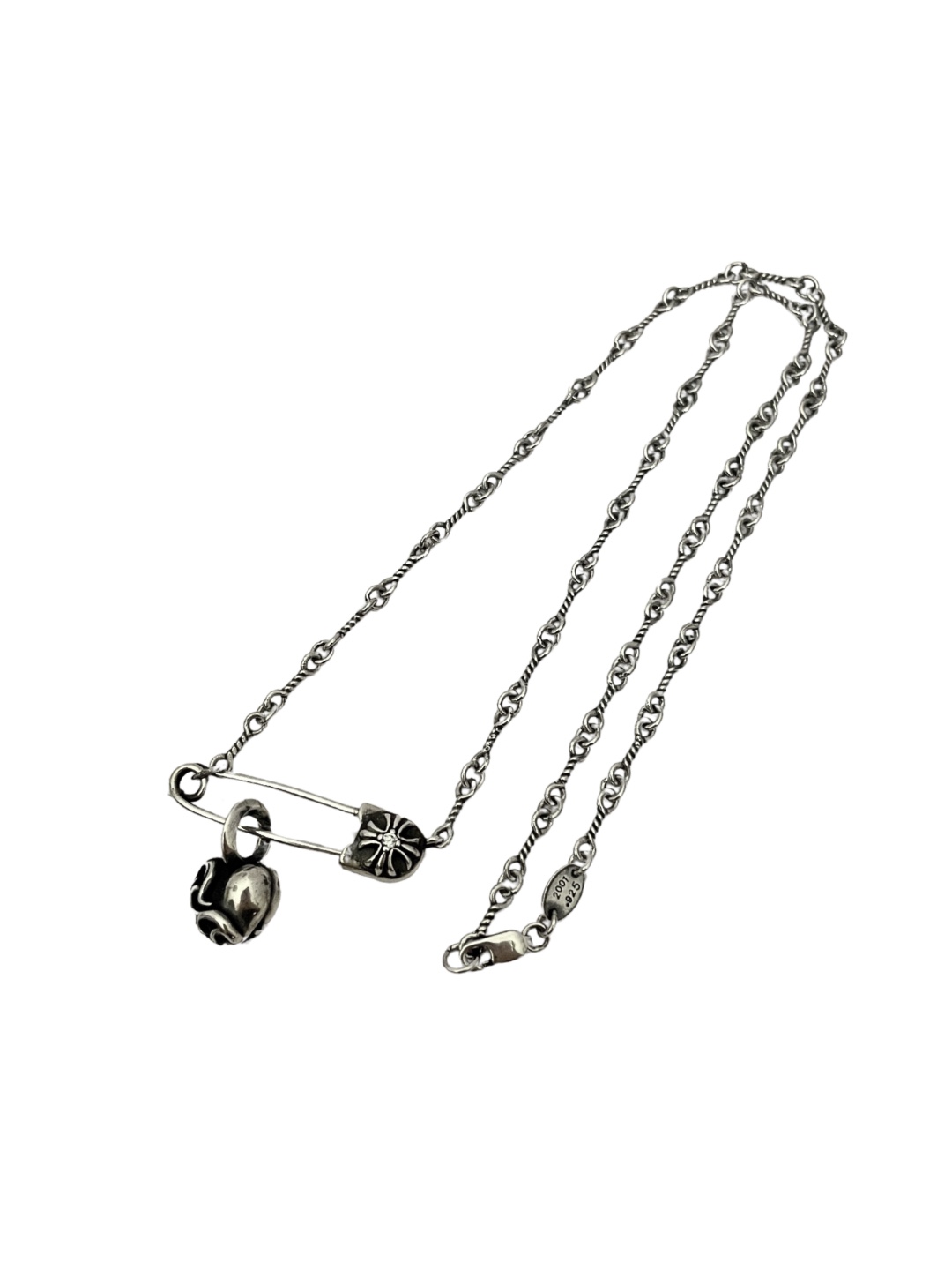 Chrome hearts stone pin necklace（CHROME HEARTS 319）