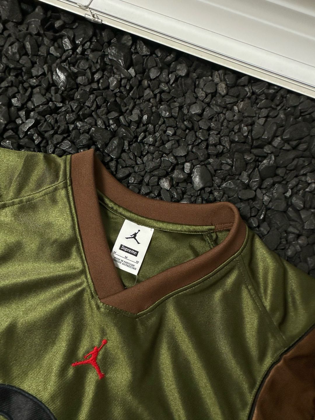 Supreme Jordan Warm-Up Kit (FW24KN1OLIVE）