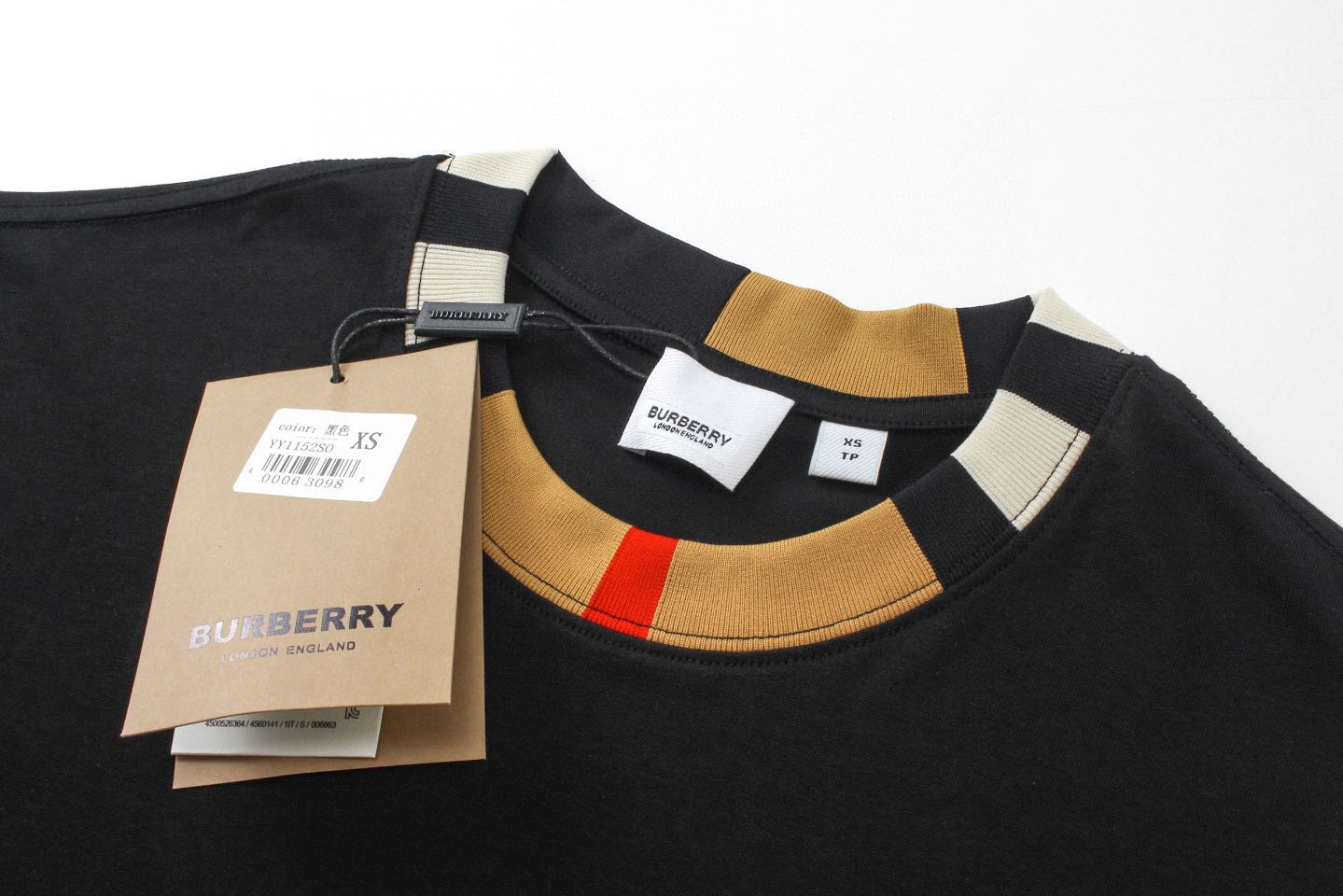 Burberry JAYSON embroidered logo T-shirt（80781141）