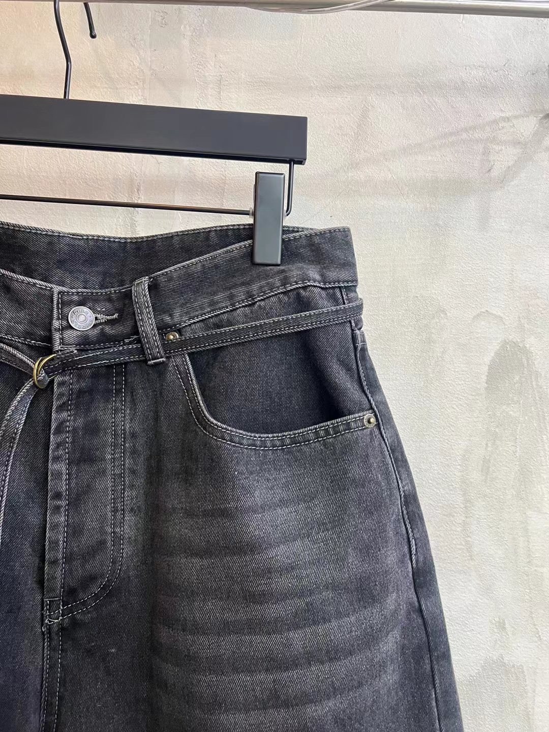 Acne Studios Roland Denim Shorts Vintage Black (BE0063-900）