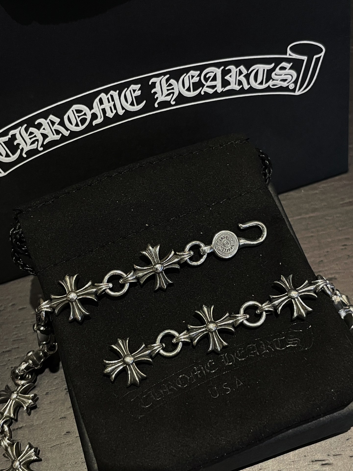 Chrome Hearts Cross Necklace（CHROME HEARTS 388）