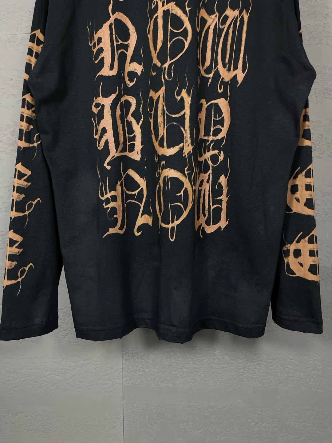 Balenciaga Logo Printed Crewneck Sweatshirt（739783TOVE1 1055）