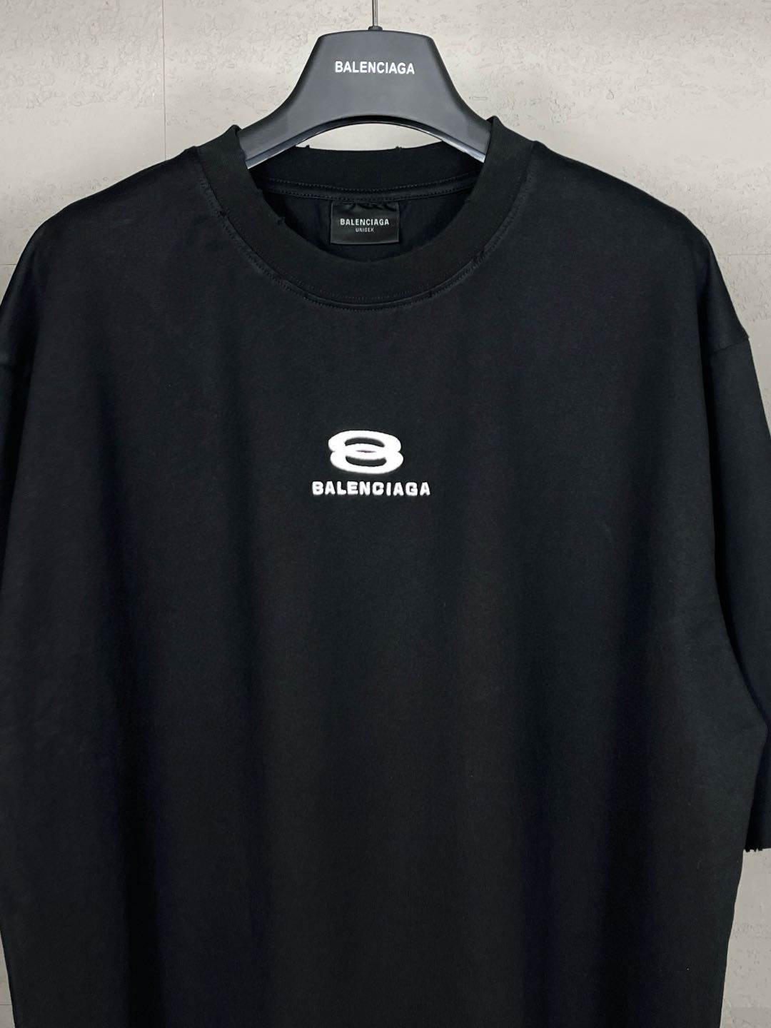 Balenciaga tassel embroidered T-shirt（124692）