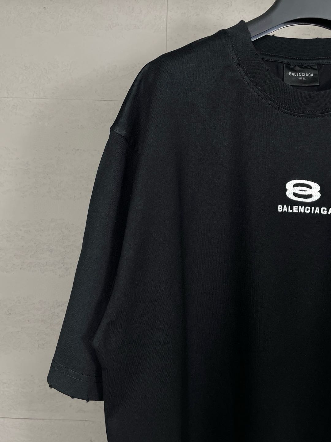 Balenciaga tassel embroidered T-shirt（124692）