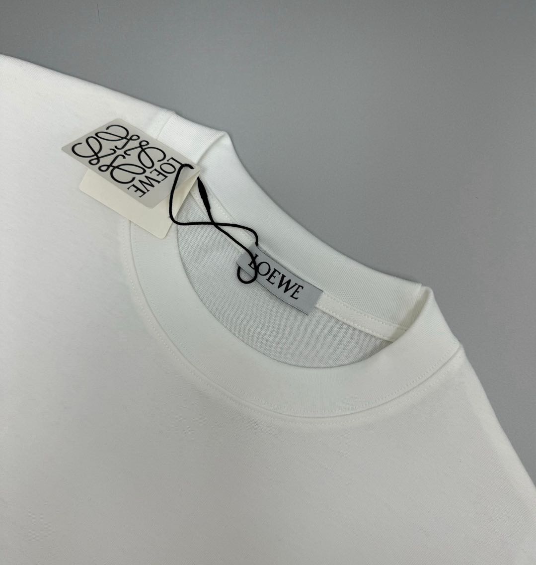 Loewe Relaxed Fit T-Shirt 'White'（H526Y22XBC-2100）