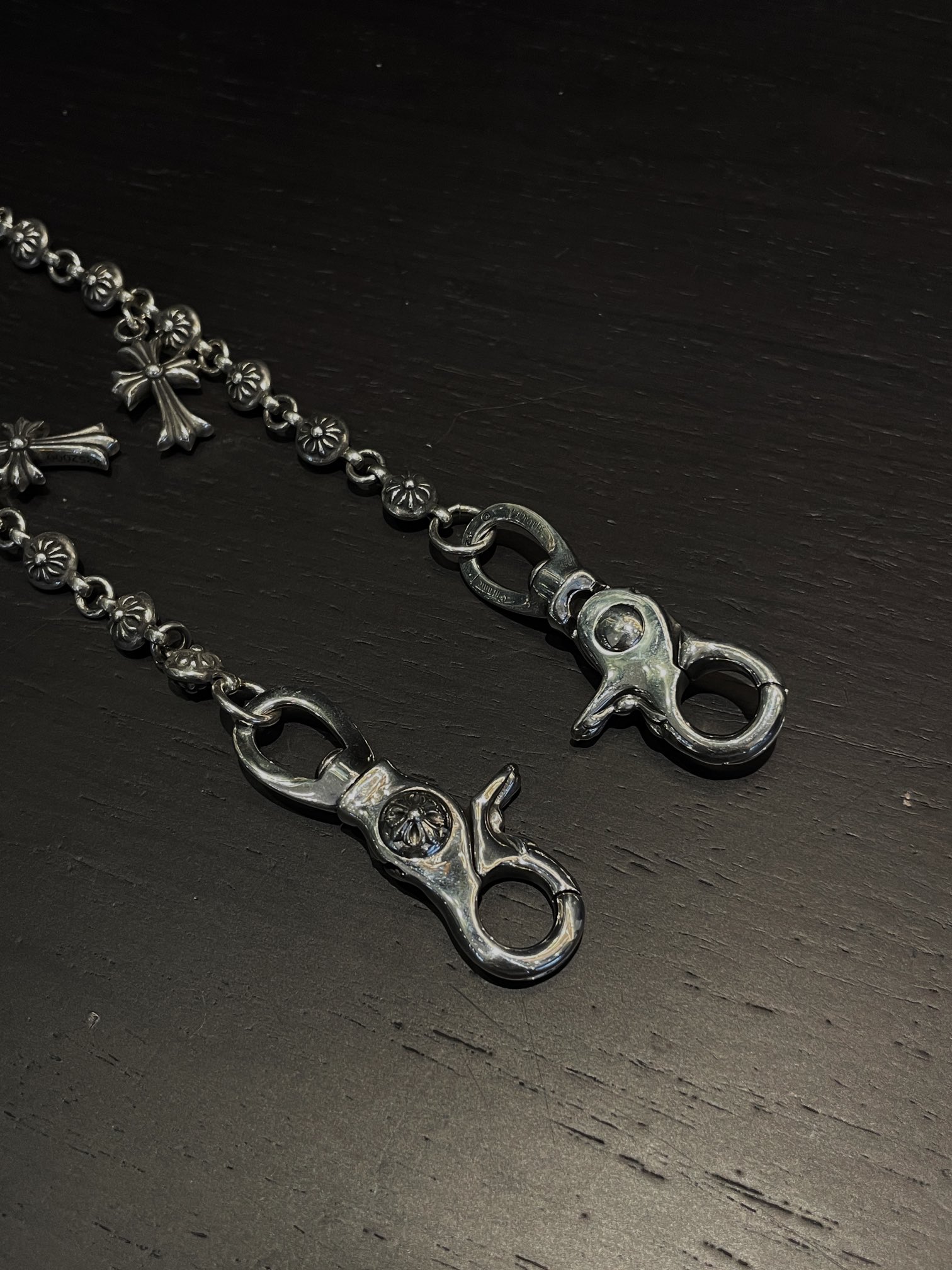 Chrome Heart Cross Beaded Pants Chain （CHROME HEARTS 405）