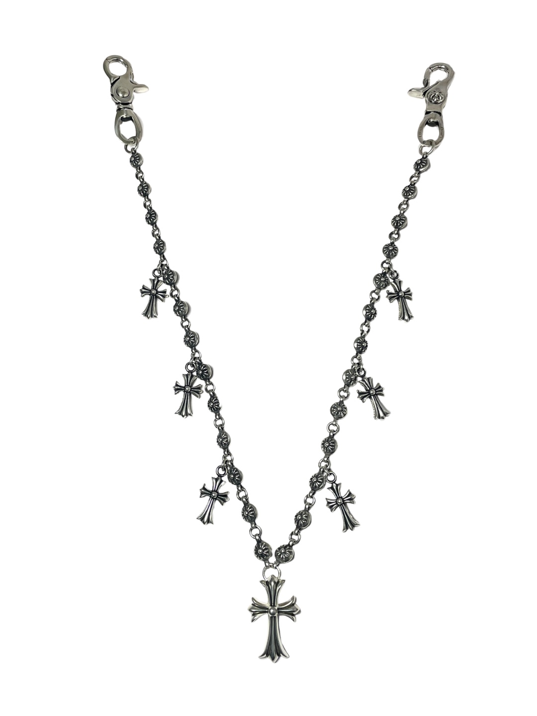 Chrome Heart Cross Beaded Pants Chain （CHROME HEARTS 405）