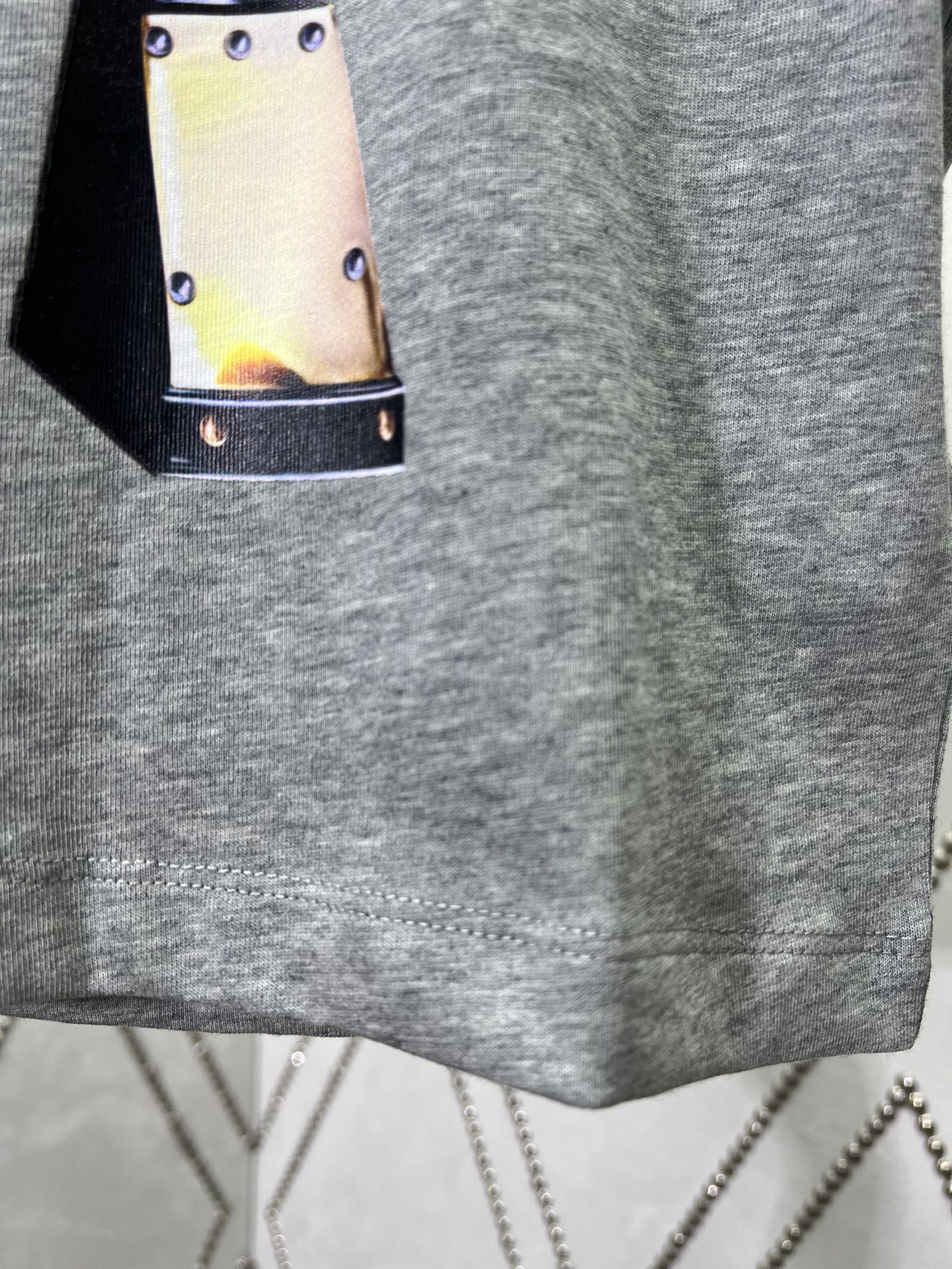 Louis Vuitton Robot Print Cropped Top（1AI430）