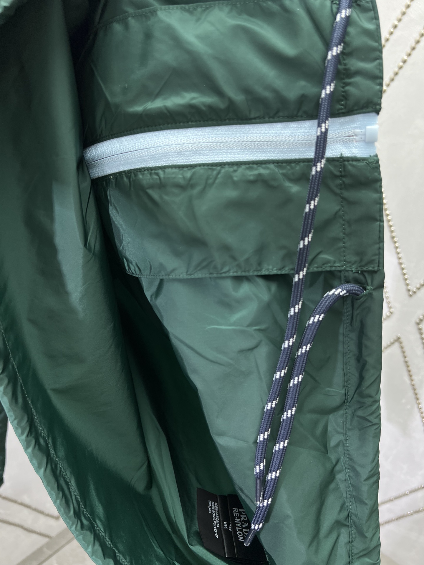 Prada Navy Jackets (SGC864-1WQ9-F0ABB-S-OOO）