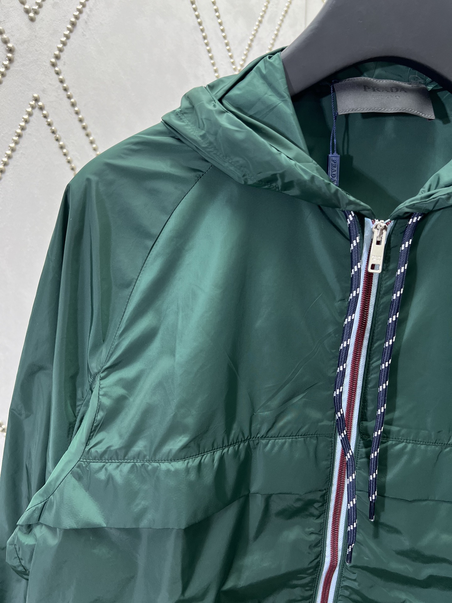 Prada Navy Jackets (SGC864-1WQ9-F0ABB-S-OOO）