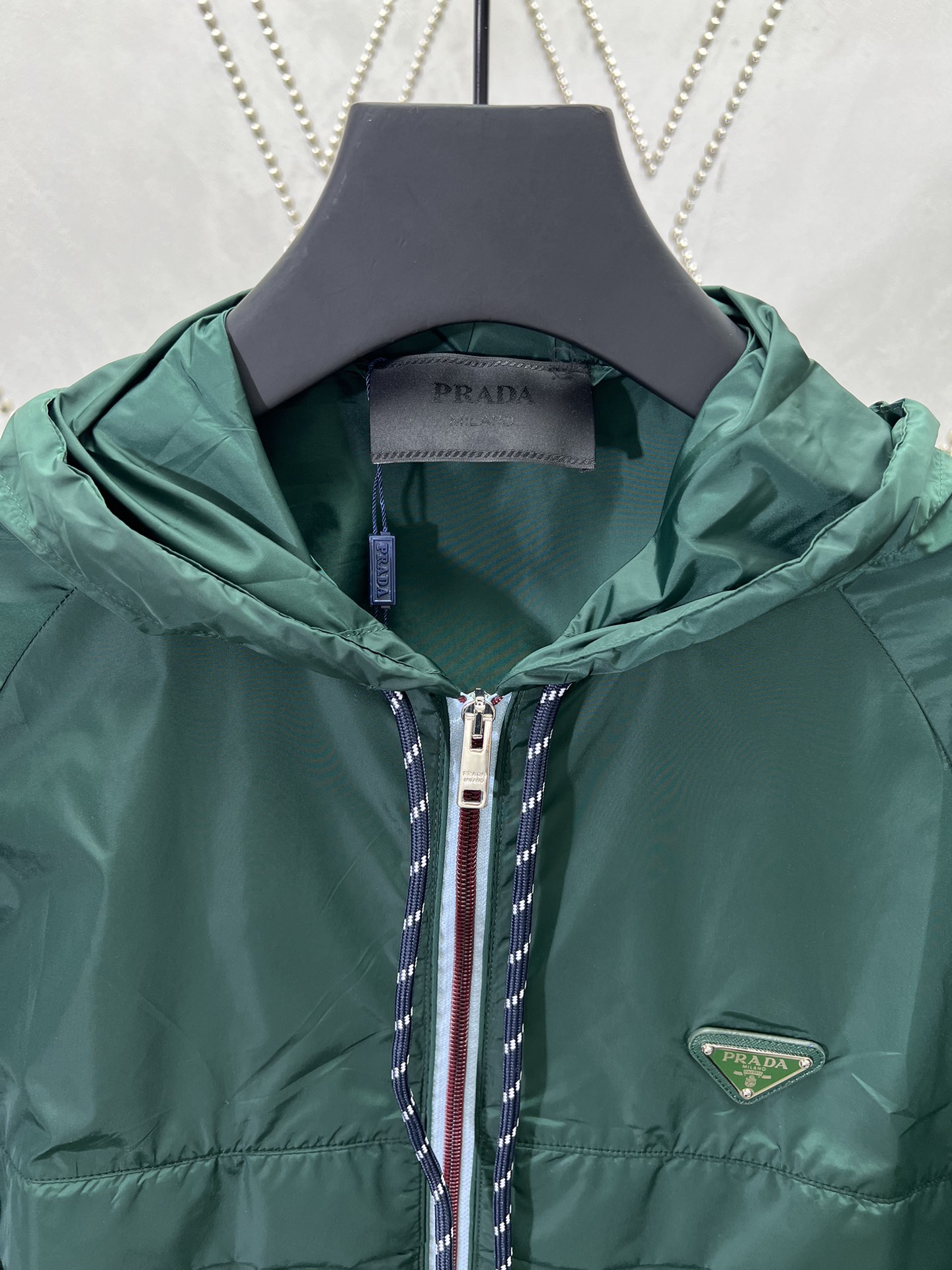 Prada Navy Jackets (SGC864-1WQ9-F0ABB-S-OOO）