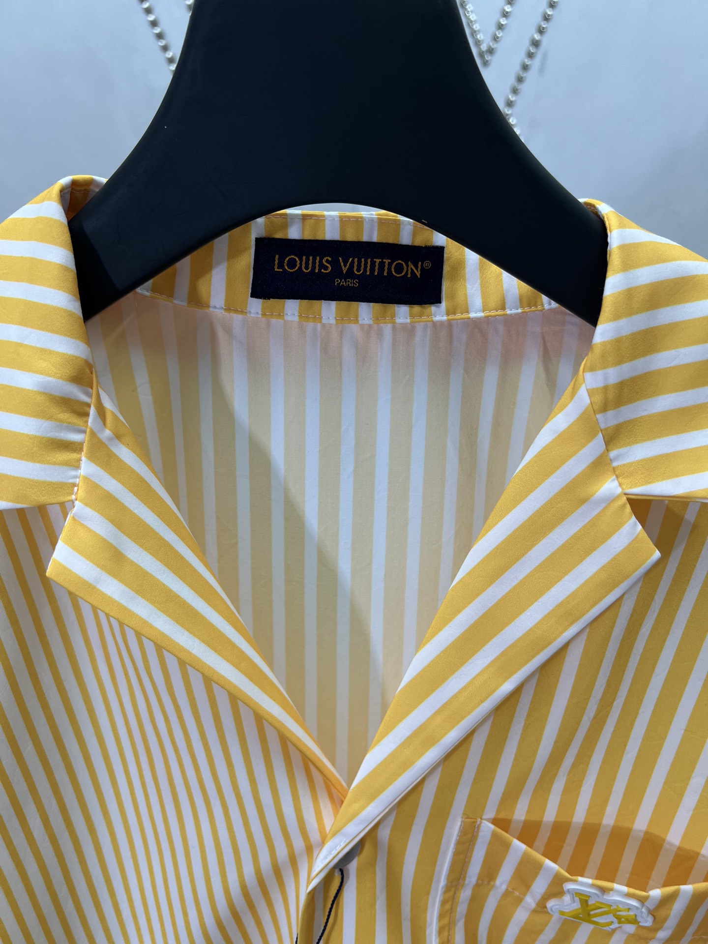 Louis Vuitton Yellow Cotton Shirt（1AHVWV）