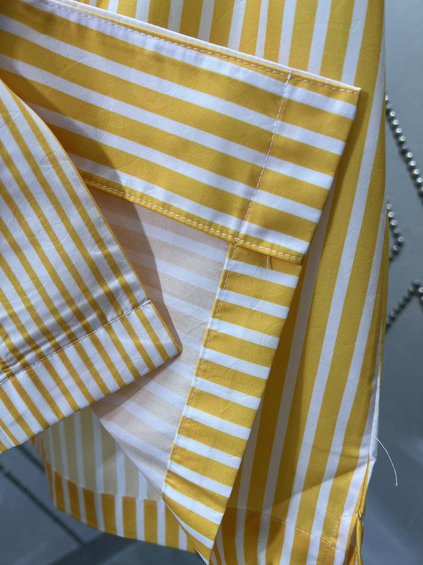 Louis Vuitton Yellow Cotton Shirt（1AHVWV）
