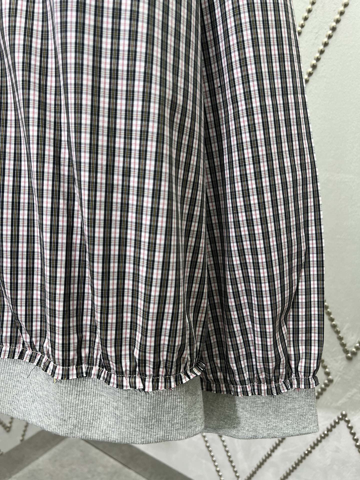 Balenciaga Tartan Hooded Shirt（831570TSM079364）