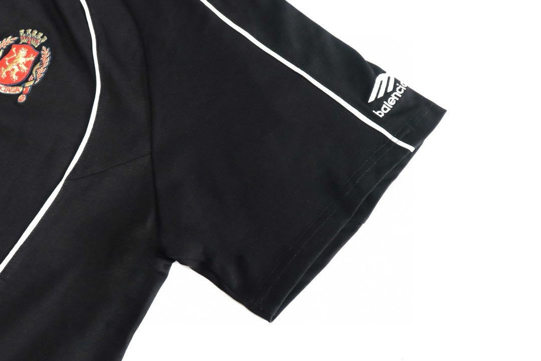 BALENCIAGA Barcelona Soccer Oversized T-shirt (777705TPVR51070）