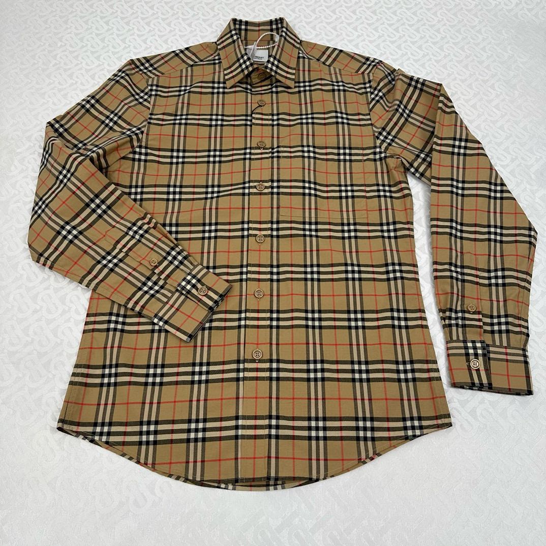 Burberry plaid shirt（80277781）