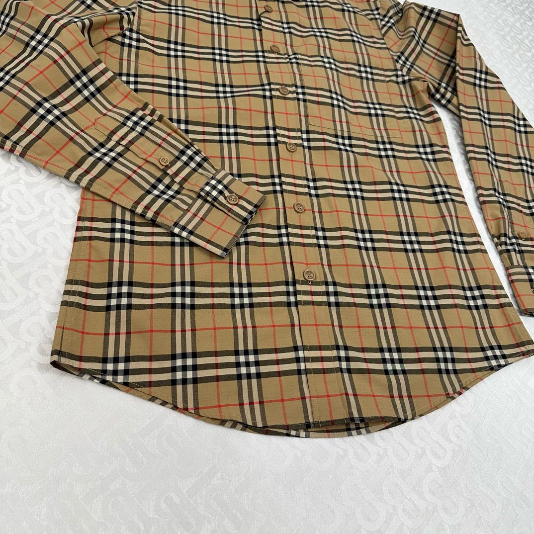 Burberry plaid shirt（80277781）