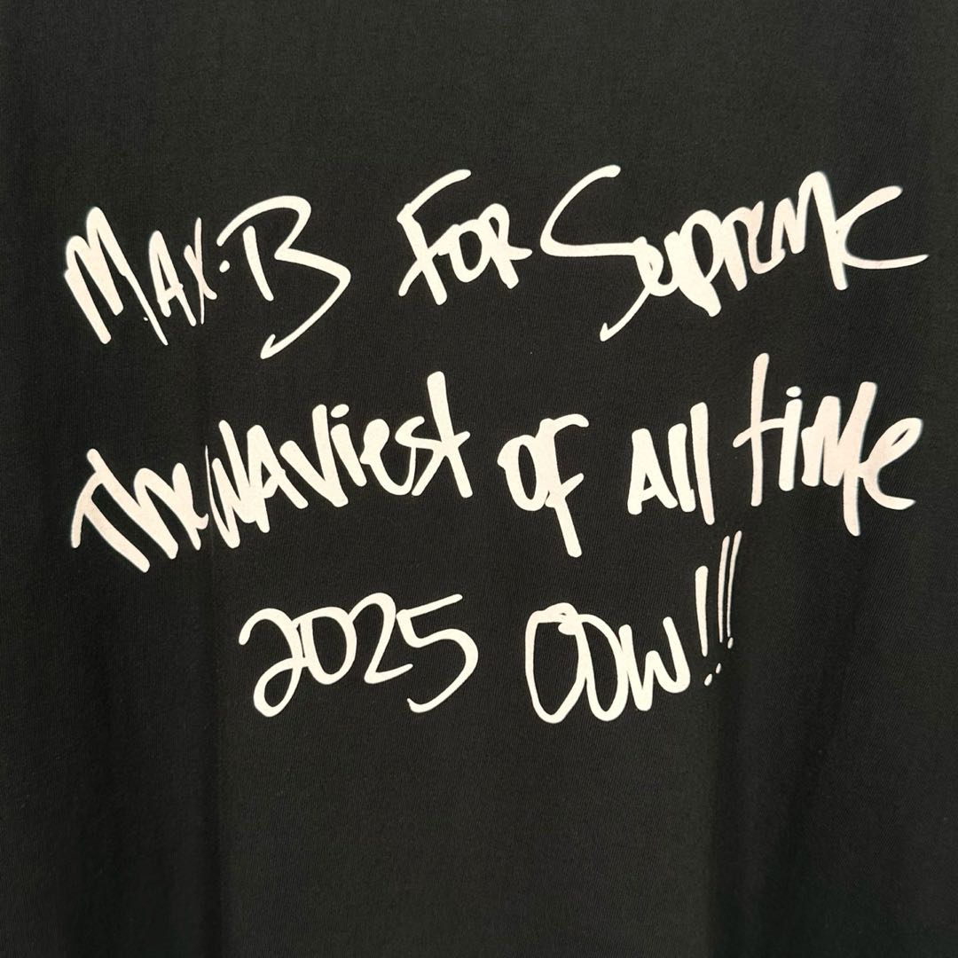 Supreme Max B Tee（SUP-SS25-239）