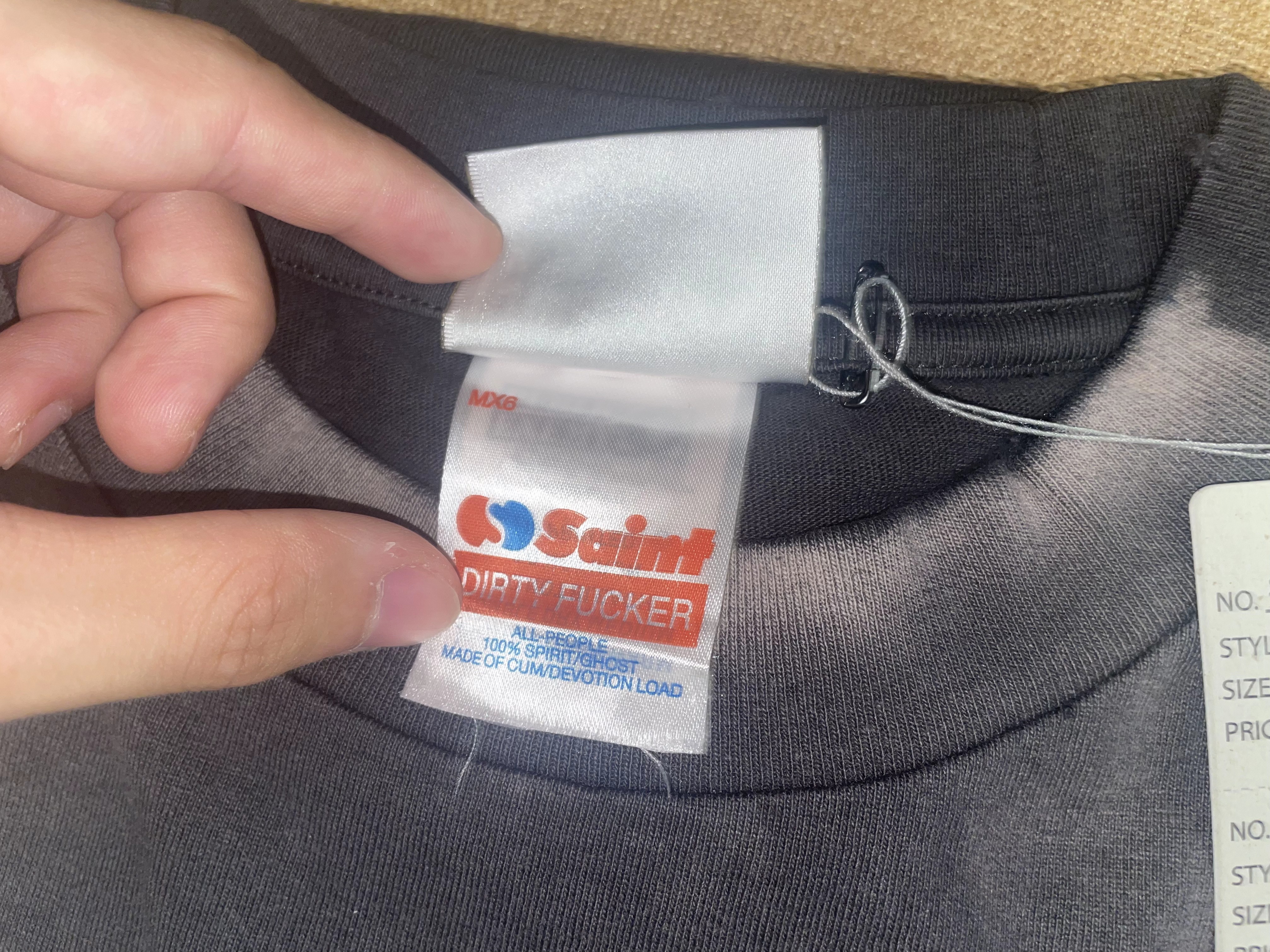 SAINT Mxxxxxx x Public Enemy SS Tee "Black" (SM-YS1-0000-C18）