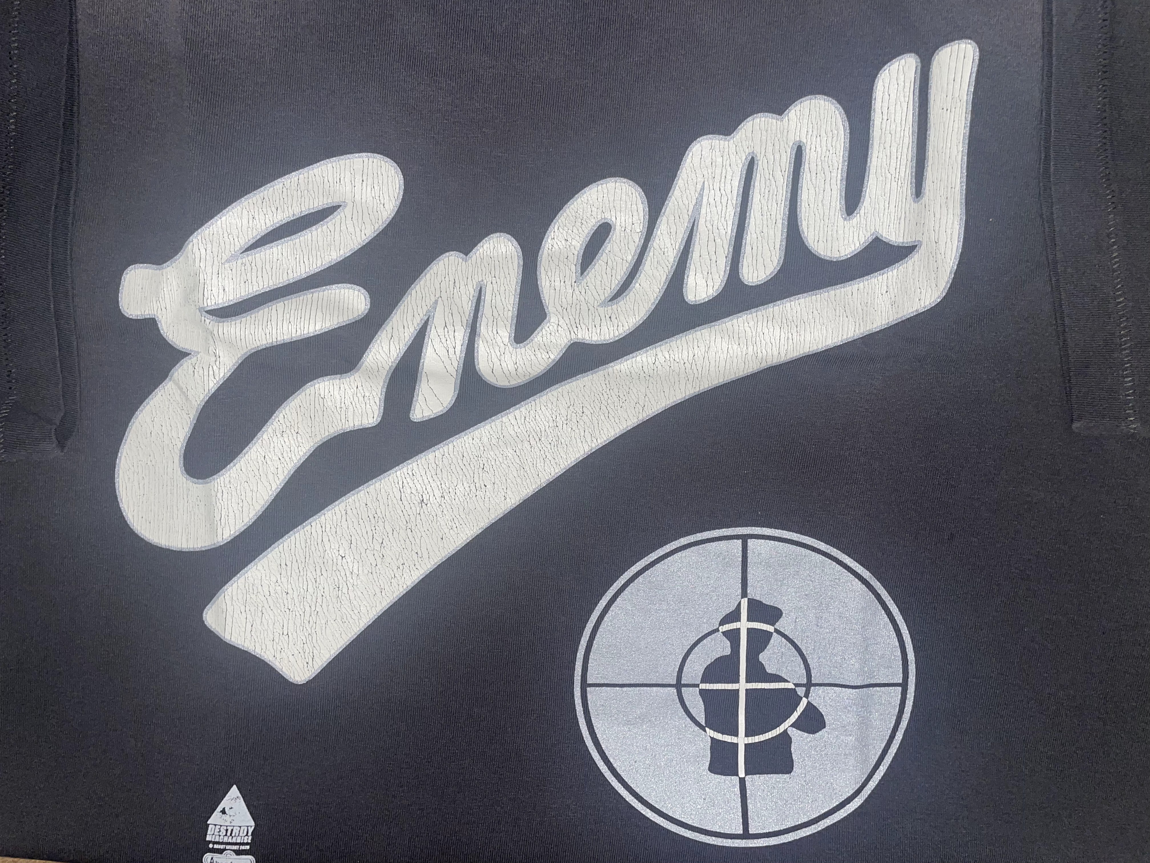 SAINT Mxxxxxx x Public Enemy SS Tee "Black" (SM-YS1-0000-C18）