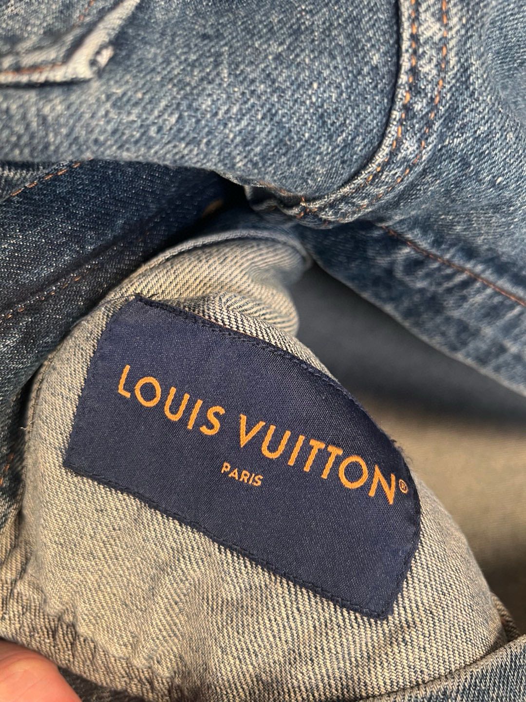 Louis Vuitton denim jacke（1ABJ75）