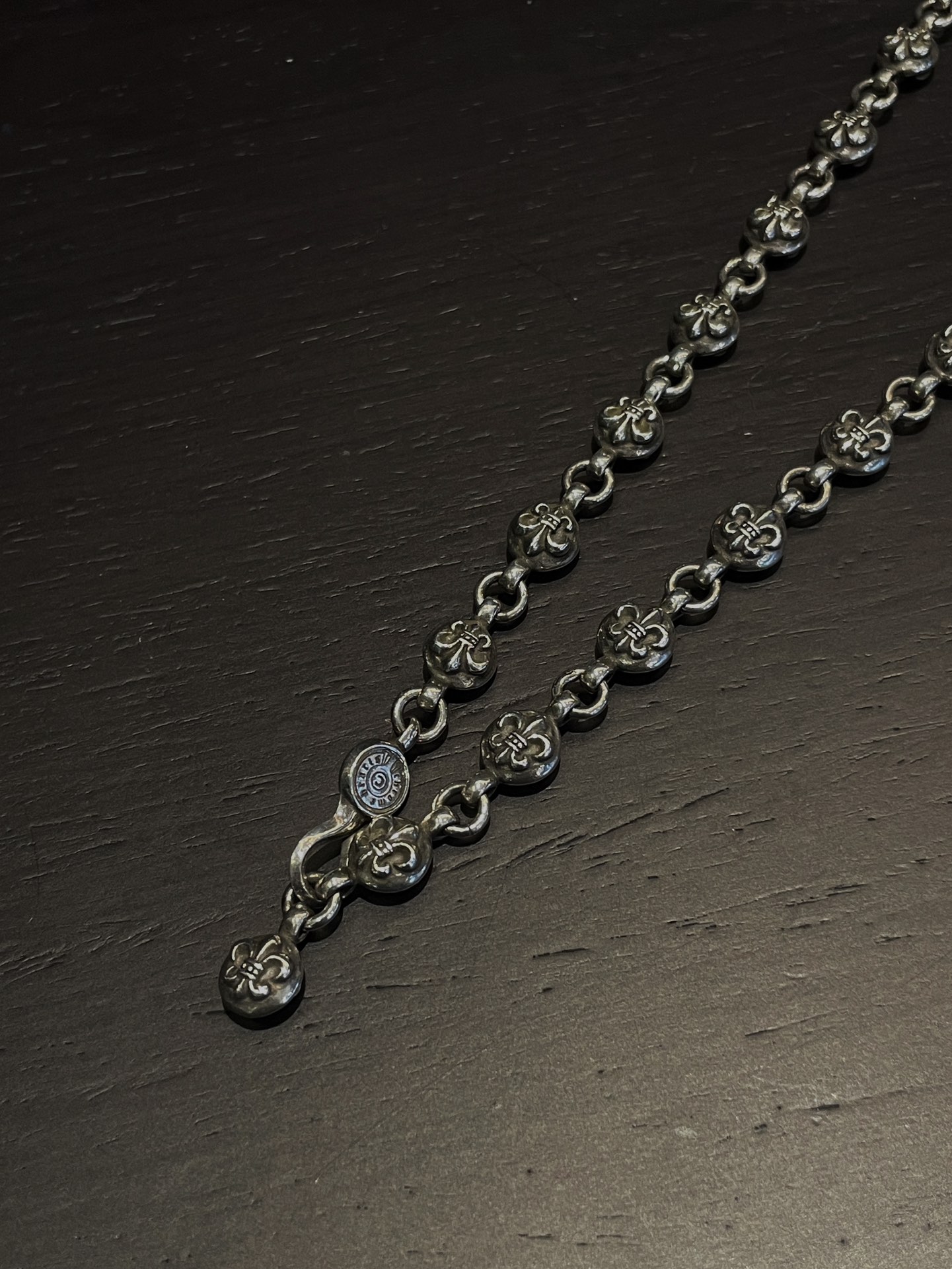 Chrome Hearts Cross Bead Necklace（CHROME HEARTS 397）