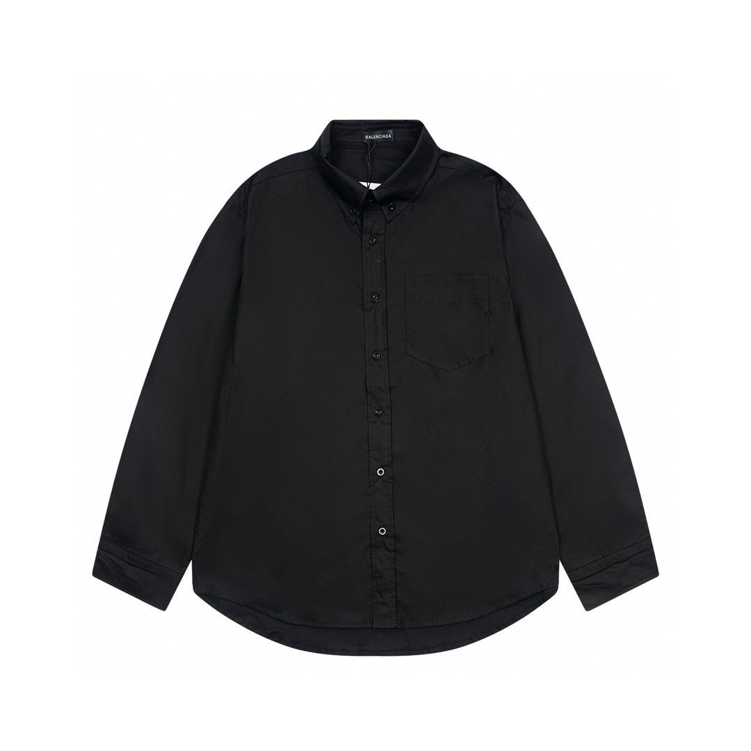 Balenciaga back lettering shirt(725377TYB181000）