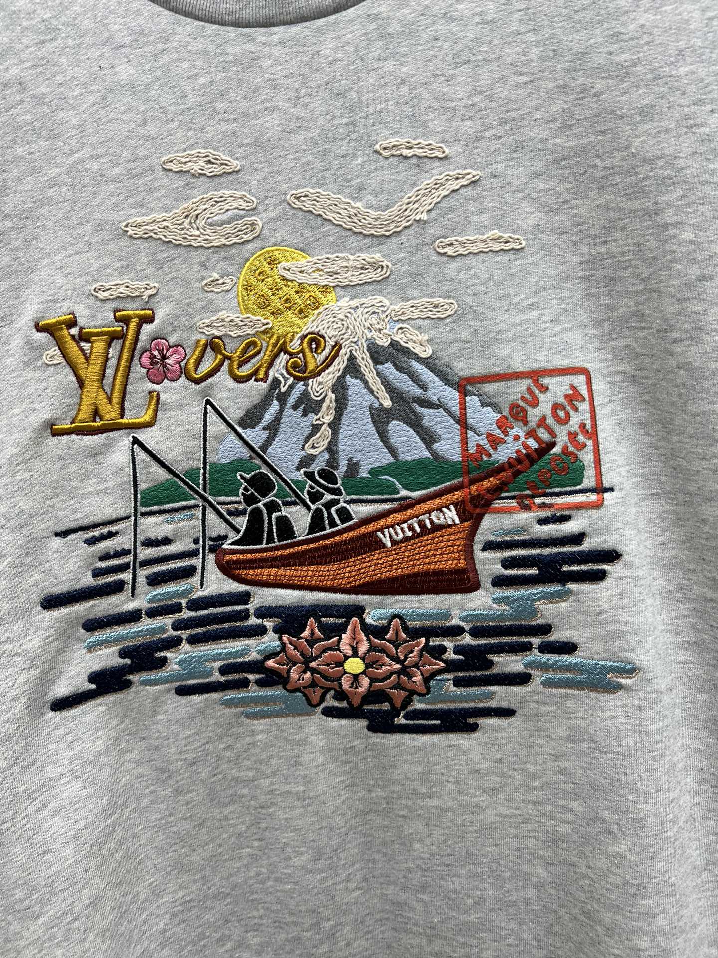 Louis Vuitton Embroidered Sweatshirt（1AIMMA）