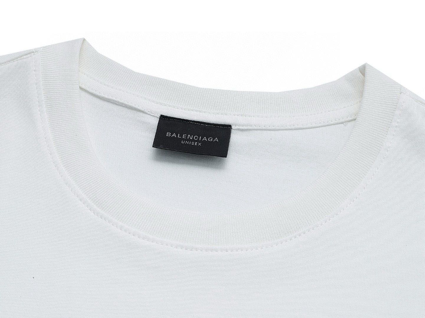 Balenciaga letter print T-shirt（124736）