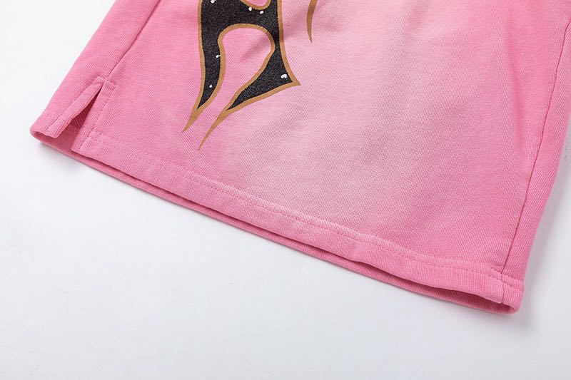 Hellstar x Complex Sports Flame Shorts 'Pink（HSBC002-PNK）